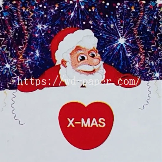 4-santa claus paper napkins