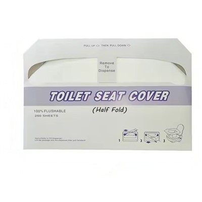 Penutup Tempat Duduk Toilet Kertas Setengah Lipat